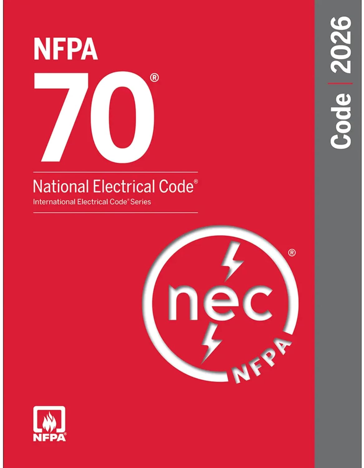 NFPA 70: National Electrical Code (NEC) 2026 – Softbound Edition NFPA