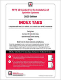 NFPA 13 Standard for the Installation of Sprinkler Systems – Self-Adhesive Index Tabs NFPA