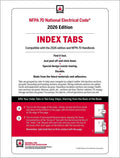 National Fire Protection Association NFPA 70, National Electrical Code (NEC) Self-Adhesive Index Tabs 2026 NFPA